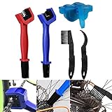 Sunshine smile Fahrrad Reinigungsbürste,Bike Reinigungsbürste Tool,Kettenreinigung Schnelles,Fahrrad Kettenreinigungsgerät,Kettenreinigung Motorrad,Chain Cleaner,Reinigungsbü