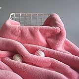 XiaoLong 160 cm Breit Fellstoff Wohnzimmer Schlafzimmer Kinderzimmer als Faux Bett-vorleger Oder Matte für Stuhl Sofa Bekleidung Deko Verkauft von 1 Meter(Size:1.6 * 8m,Color:Wasserrosa)