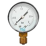 Manometer für Sandfilter Ø 50mm 1/4' BSP meg