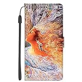 Hongjian Schutzhülle für Samsung Galaxy Xcover 4, PU-Leder, Flip + TPU Soft Silikon Case C
