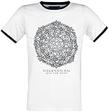 Supernatural Symbol T-Shirt weiß/schwarz L