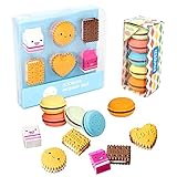 22 Stücke Radiergummis, Kinder Mini Radiergummi, Cartoon Radiergummi, Nette Radiergummi, Radiergummi Set Kinder, Kinder Plastic Radiergummi für Kinder Bürobedarf Schüler Home E