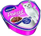 Vitakraft Nassfutter Katze Poesie Creation,Seelachs und Pasta,MSC, 15x 85g