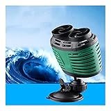 XuuSHA Automatische Bilgenpumpe für Boote Tauchpumpe, um Surfwelle for Aquarien-Fischtank, Power Head Wave Maker-Wasserpumpenfische zu Machen tragbar (Color : LVP 201A)