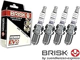 Brisk Premium EVO DR15SXC 1898 Zündkerzen, 4 Stück