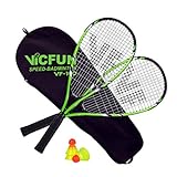 VICFUN Speed Badminton Set Vicfun Speed Badminton 100 Set, schwarz/grün, 868/0/0