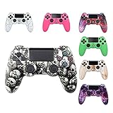 Jnsio Wireless Controller für PS4, Game Controller Gamepad Bluetooth Controller mit Audiofunktion/Dual Vibration/6 Achsen-kompatibel mit Ps4/Pro/S