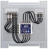 Multischalterpanel 5/8 - XmediaSat MP-DMS58ECO44 für 8 Teilnehmer vormontiert mit Potentialausgleich und Überspannung