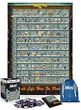 Good Loot Fallout 4 Perk Poster - Puzzlespiel mit 1.000 Teilen und den Maßen 68 cm x 48 cm | inklusive Poster und Tasche | Spiel-Artwork für Erwachsene und Teenag