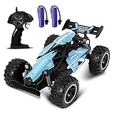 Rabing Ferngesteuertes Auto, 2.4Ghz RC Auto für Kinder, 15km/h 1:18 Ferngesteuert Auto Kinder Elektrisches Spielzeugauto RC Stunt Auto (Zusätzliche Batterie)