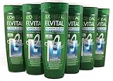 L'Oréal Paris Elvital Planta Clear 2in1 Shampoo und Spülung Anti-Schuppen für normales Haar, 6er Pack (6 x 250 ml)