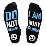 Gamer-Socken - Schwarz - Einheitsgröß