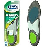 Dr. Scholl's Athletic Series Lauf-Einlegesohlen für Herren, L, 1 Paar, Größe 45-46