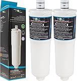 Filterlogic FFL-111B | 2er Pack Wasserfilter kompatibel mit 3M CS-52 für Bosch, Siemens, Neff, Gaggenau Kühlschrank Filter EVOLFLTR10 00576336, 576336, 00640565, 640565, CS-452, CS-451, CS-51