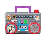 Fisher-Price GYC11 - Lernspaß Boombox Lernspielzeug, deutschsprachig, musikalisches Spielzeug für Babys und Kleinkinder, Babyspielzeug ab 6 M