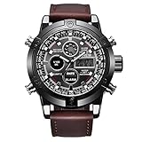 LYRICS Herren Armbanduhren Analog Display Quarz Uhren Exquisite Geschäfts Uhr mit Legierungsarmband Runde Zifferblatt Stilvolle Watches Für Männer schöne Dek