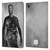 Head Case Designs Offiziell Zugelassen AMC The Walking Dead Abraham Doppelte Aussetzung Leder Brieftaschen Handyhülle Hülle Huelle kompatibel mit Galaxy Tab A7 10.4 (2020)