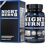 NIGHT BURN 2 für die Nacht, Night Burn® - das geschützte original Markenprodukt mit der Erfolgs-Formel aus den USA, Made in Germany nach ISO und HACCP, 60 pflanzliche Kap