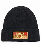 res Lanz Bulldog Strickmütze (eckiges Logo)