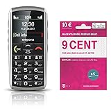 emporia V26_001_2G Classic 2G Handy & Telekom MagentaMobil Prepaid Basic SIM-Karte ohne Vertragsbindung I 9 Ct pro Min und SMS