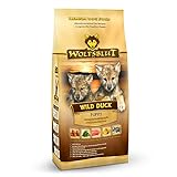 Wolfsblut - Wild Duck Puppy - 15 kg - Ente - Trockenfutter - Hundefutter - G