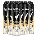 Rexona Men Sport Defence Deospray Herren 6er Pack Anti-Transpirant 48-Stunden-Schutz (6 x 150 ml)