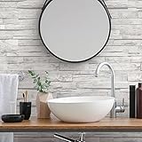 Tapete Vlies Riemchen Holz-Optik grau Erismann 10181-10