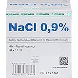 Isotone Kochsalzlösung NaCl 0,9% Braun Mini-Plasco connect, 20 ml Lösung
