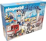 Playmobil 70169 - CARGOHALLE MEGASET MIT GABELSTABLER & CONTAINERTRUC