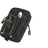 K-S-Trade Holster Kamera-Tasche Kompatibel Mit Panasonic Lumix DMC-TZ56 Gürtel-Tasche Mit Extrafächer Schwarz 1x