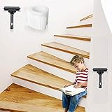 Bojim 10 x 60CM Antirutsch Treppe Streifen transparent Klebeband Set Stuffenmatten für Treppe rutschfest Boden Rutschschutz mit Walze Selbstklebend Antirutschstreifen Trepp