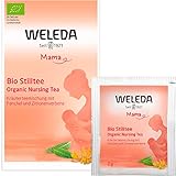 WELEDA Bio Mama Stilltee, Naturkosmetik Milchproduktions-Tee zur Unterstützung der Milchbildung, Bio Kräutermischung mit mildem Geschmack hilft den Feuchtigkeitshaushalt auszugleichen (20 Beutel x 2g)
