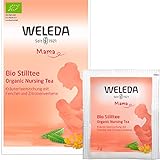 WELEDA Bio Mama Stilltee, Naturkosmetik Milchproduktions-Tee zur Unterstützung der Milchbildung, Bio Kräutermischung mit mildem Geschmack hilft den Feuchtigkeitshaushalt auszugleichen (20 Beutel x 2g)