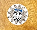 Zoll Aufkleber Sticker Auto Strafzettel DPolG GdP Polizei Plakette Stern Mi499