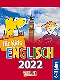 Sprachkal. Englisch für Kids 2022: Tages-Abreisskalender für Kinder zum Lernen der englischen Sprache I Aufstellbar I 12 x 16