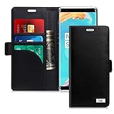 Fyy® A-Noir Schutzhülle für Samsung Galaxy Note 8, 100 % handgefertigt, mit Kreditkartenschutz, RFID-blockierende Hü