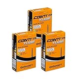 Continental Race 28 700 x 20-25c Bike Inner Tubes (Pack of 3) - Presta 60mm Long V