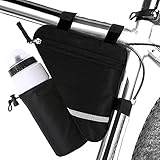 Yisily Bike-dreieck-rahmenbeutel, Fahrradtasche, Wasserdichter Fahrrad-dreieck-Beutel-Front-Lenker-Tasche Für Den Auß