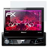 atFoliX Glasfolie kompatibel mit Pioneer AVH-X7700BT / X7800BT Panzerfolie, 9H Hybrid-Glass FX Schutzpanzer F