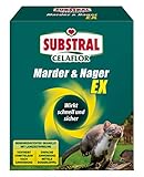 Substral Celaflor Marder & Nager Ex, zur Abwehr von Mardern und Nagetieren in Haus, Garage, Dachboden und Garten, 300g