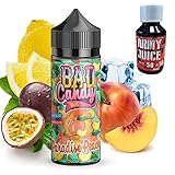 Bad Candy Aroma paradise peach - Shake-and-Vape - Zum Mischen mit Basisliquid für E-Liquid - 20 ml - Plus 100ml Basisliquid von ArmyJuice 50VG/50PG (Für das direkte anmischen des Liquids)