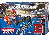 Carrera 20062492 GO!!! Nintendo Mario Kart Mach 8 Rennstrecken-Set | 5,3m elektrische Carrerabahn mit Mario & Luigi Spielzeugautos | mit 2 Handreglern & Streckenteilen | für Kinder ab 6 J