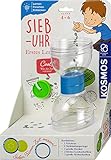 Kosmos 602338 Erstes Lernen: Sieb-Uhr, Sieben,Trennen, Zeit messen, für Kinder ab 4 Jahre, Forscher-Set, Lernspielzeug für drinnen und draußen, Experimentierset für Kindergarten-Kinder, Geschenk