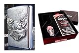 Zippo Feuerzeug Harley Davidson Iron Eagle Geschenk-S