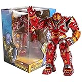 WXFQX Avengers Infinity War Hulkbuster PVC-Action-Figur mit LED-Licht Sammlermodell Spielzeug Geschenke für Kinder (Color : Box)