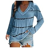 Damen Sommer Outdoor UPF 50+ Shirts Schnelltrocknend Sonnenschutz Langarmshirt Mehrfarbig Leicht Training Funktionsshirt Jogging Wandern Angeln Shirts(Sky Blue, 3XL)