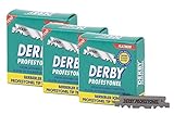 Derby Rasierklingen Professional 300 / Dreierpack - 3 x 100 Stück rostfrei einzeln verpack