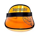 Jägermeister Visor Kappe Transparent Material : 100%