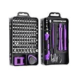 QCMYJM 115/25 In 1 Satz Schraubendreher Miniatur Präzisionsschraubendreher Multifunktions-Computer-PC-Reparaturausrüstung Für Isolierte Handy-Haushaltswerkzeug