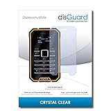 disGuard Displayschutzfolie für Cyrus CM1 [4 Stück] Crystal Clear, Kristall-klar, Unsichtbar, Extrem Kratzfest - Displayschutz, Schutzfolie, Glasfolie,